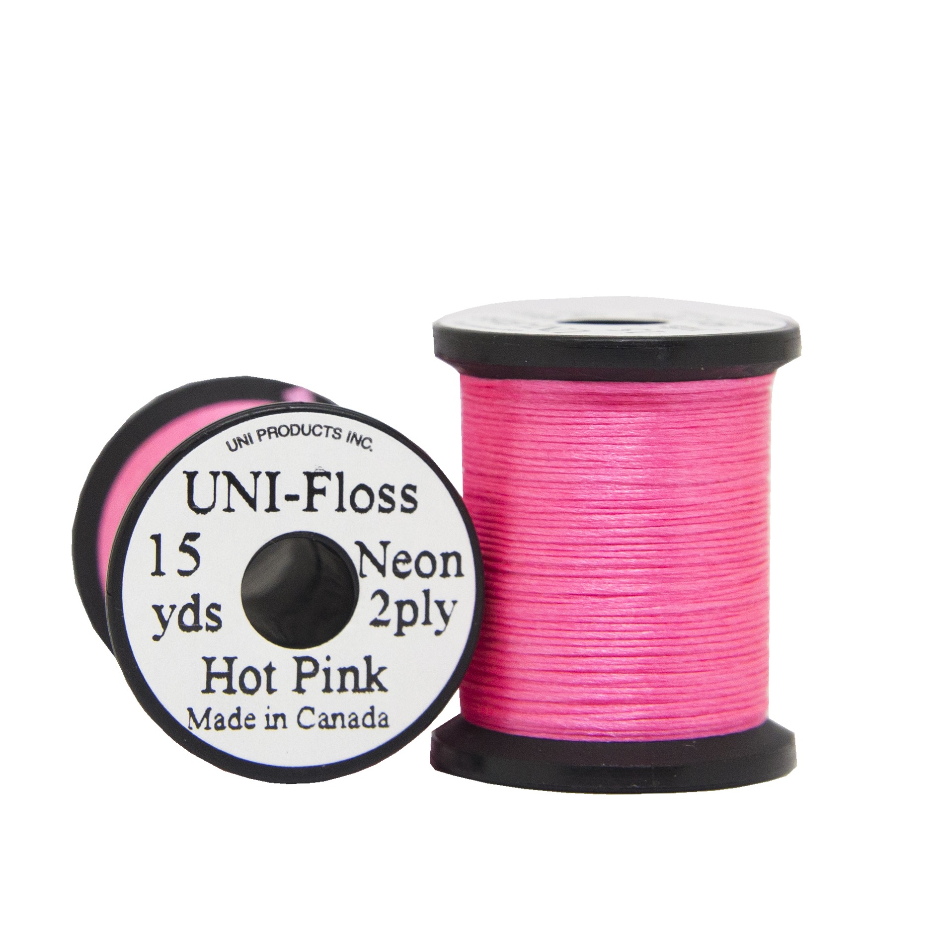 UNI Floss Polyester Neon - Hot Pink