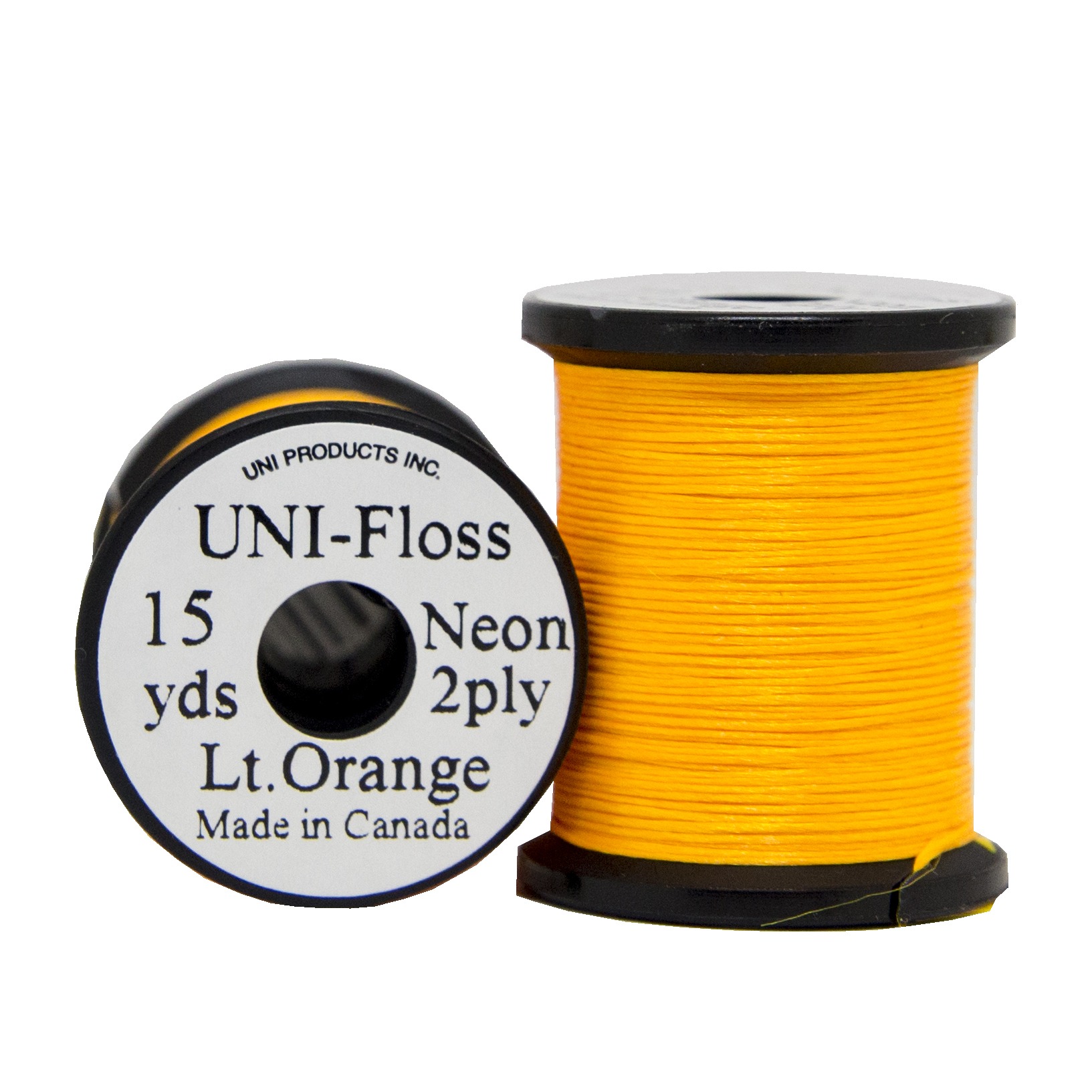 UNI Floss Polyester Neon - Lt. Orange
