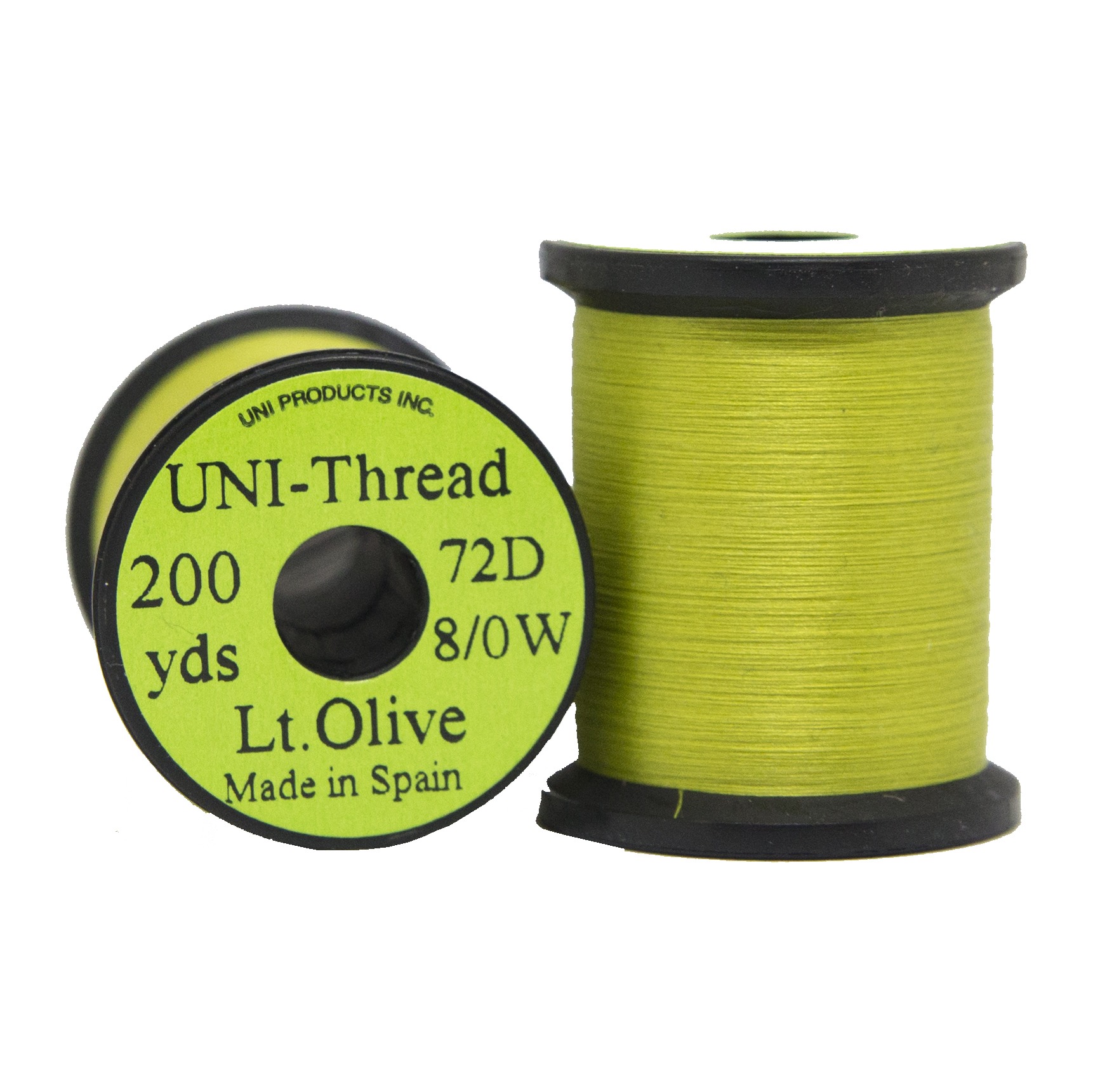 UNI Thread 8/0 200yds - Light olive