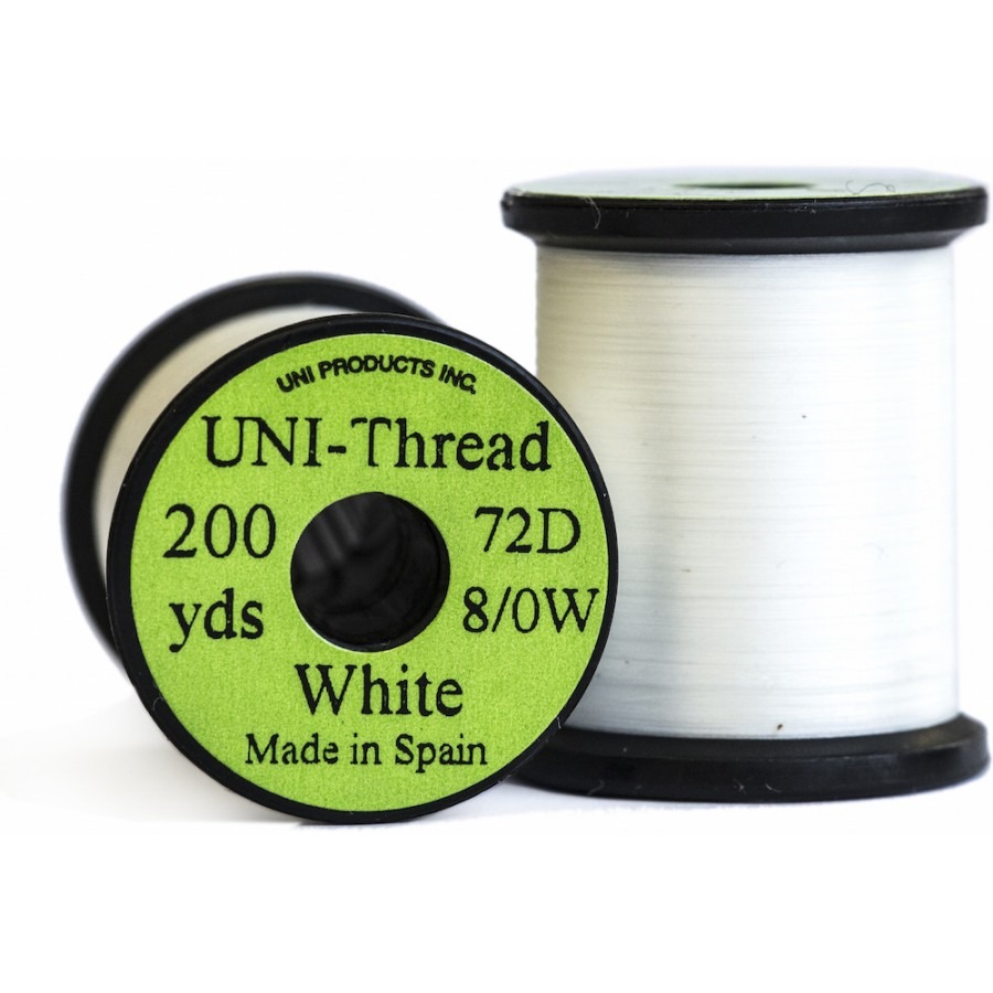 UNI Thread 8/0 200yds - White