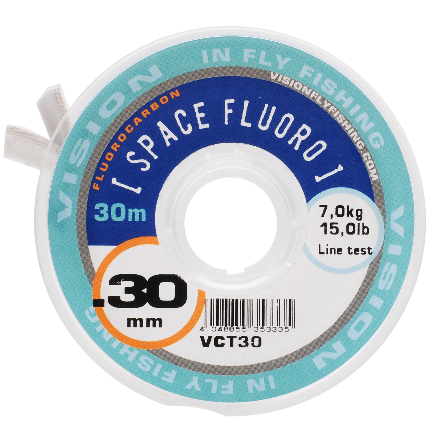 VISION SPACEFLUORO TIPPETS-0.30mm