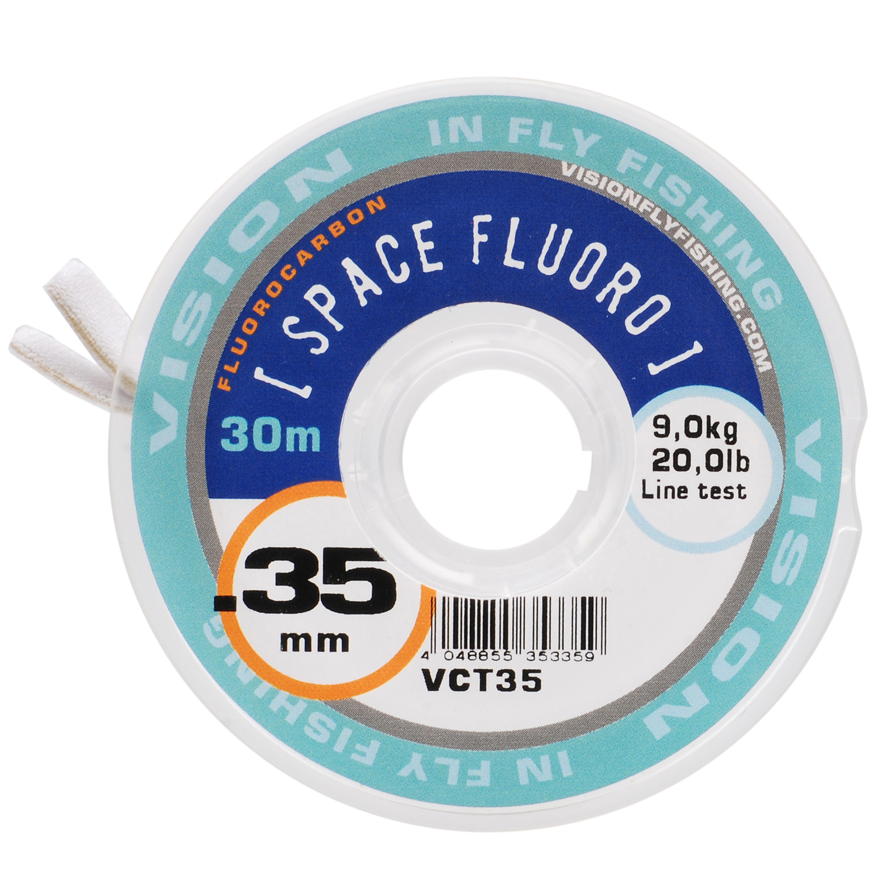 VISION SPACEFLUORO TIPPETS-0.35mm