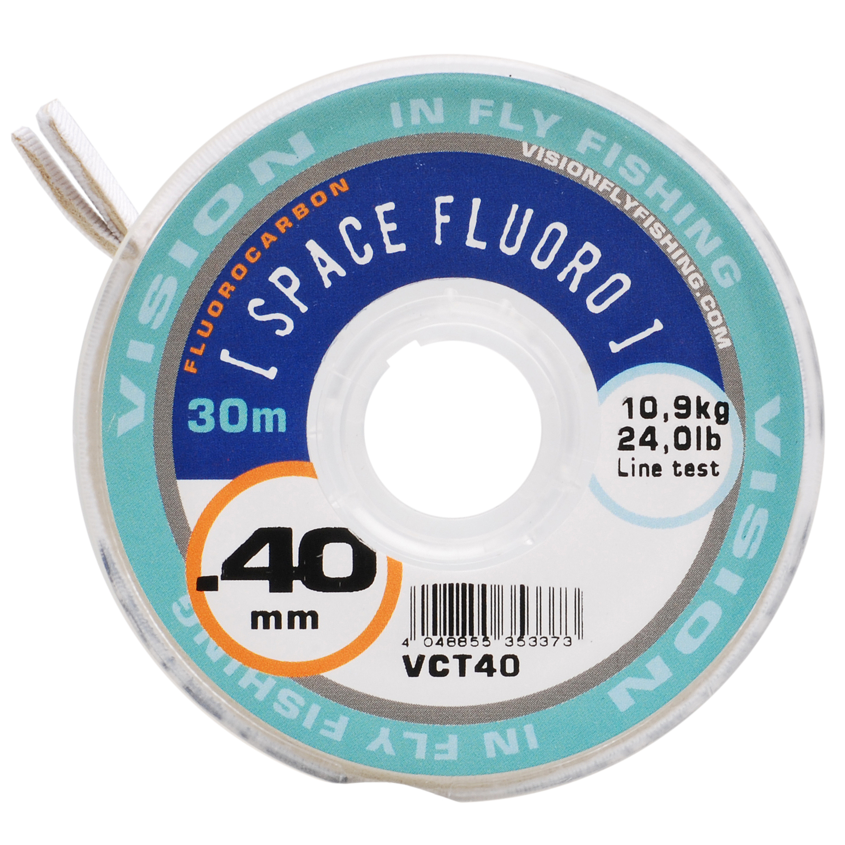 VISION SPACEFLUORO TIPPETS-0.40mm