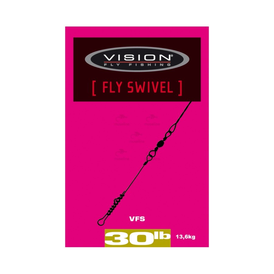 VISION Fly swivel karabinas