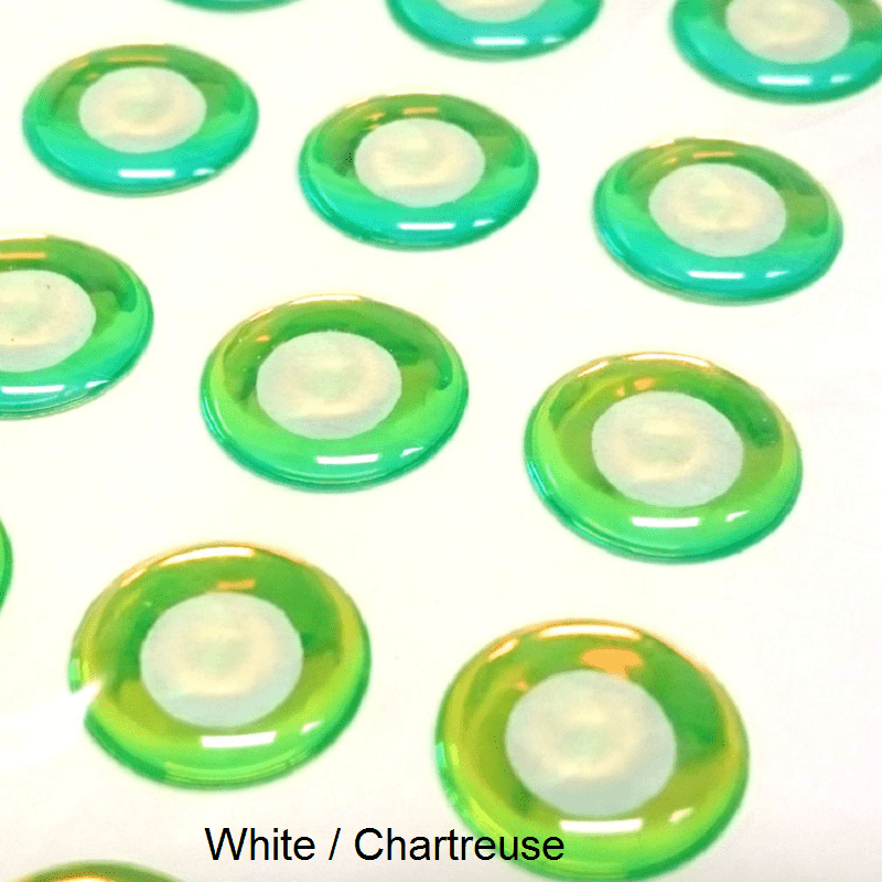 Fly- Dressing Epoxy Akys 11mm - White / Chartreuse