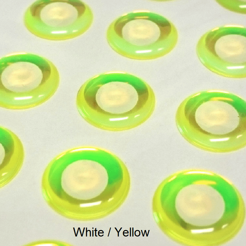 Fly- Dressing Epoxy Akys 11mm - White / Yellow